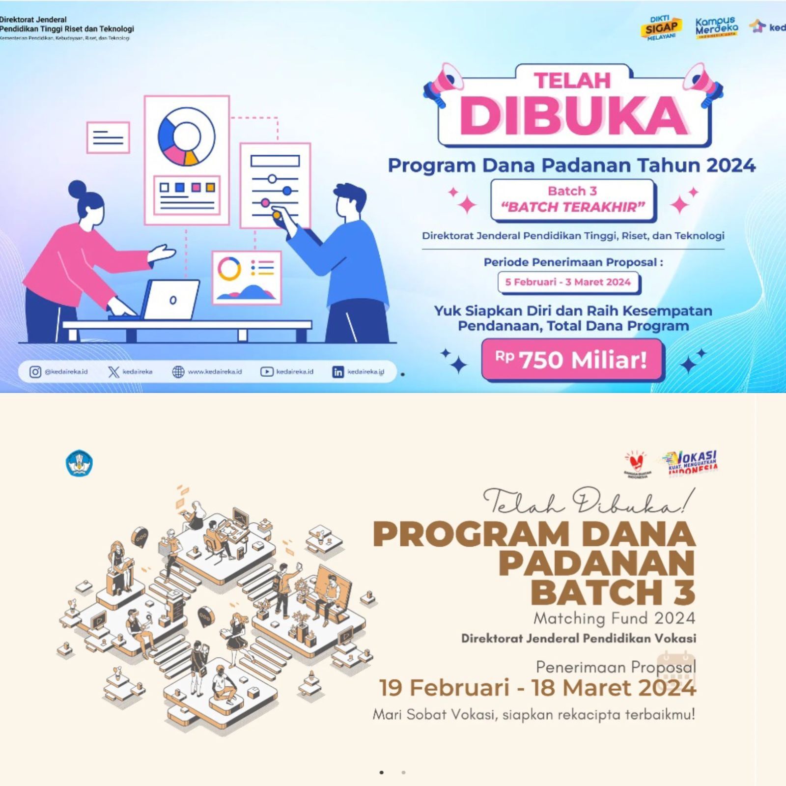 Program Dana Padanan – Direktorat Pengembangan Usaha