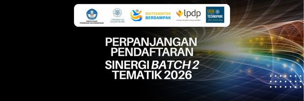 Perpanjangan Pendaftaran SINERGI Batch 2 TEMATIK 2026